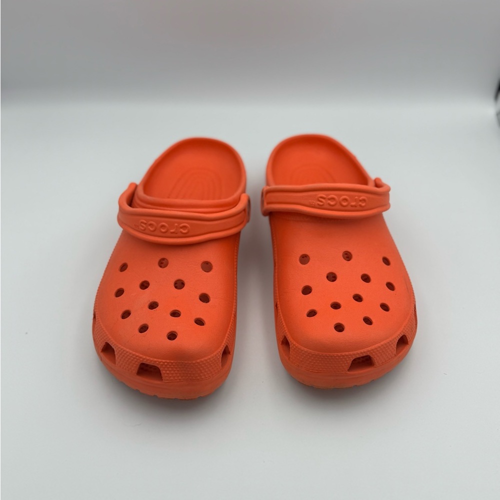Crocs Men's Classic Clog Orange Size 10